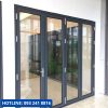 Cửa đi 4 cánh nhôm Xingfa