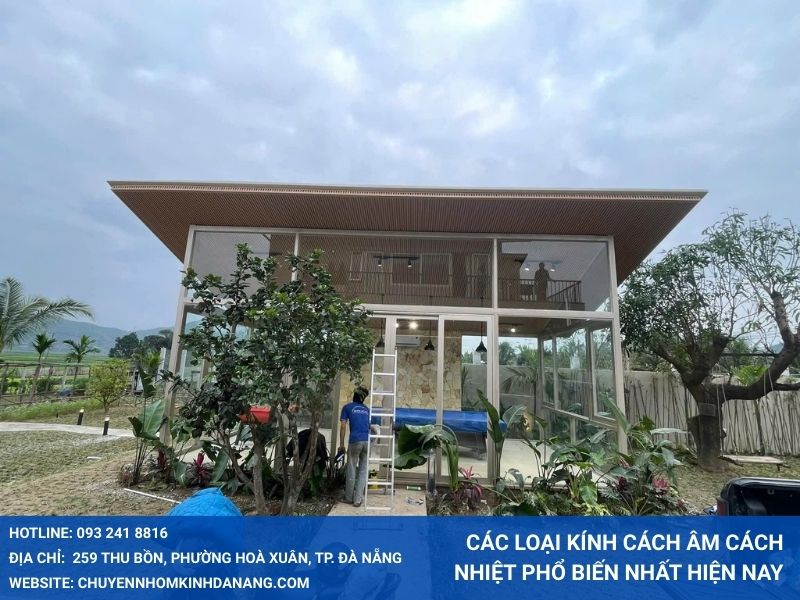 Các loại kính cách âm cách nhiệt phổ biến nhất hiện nay