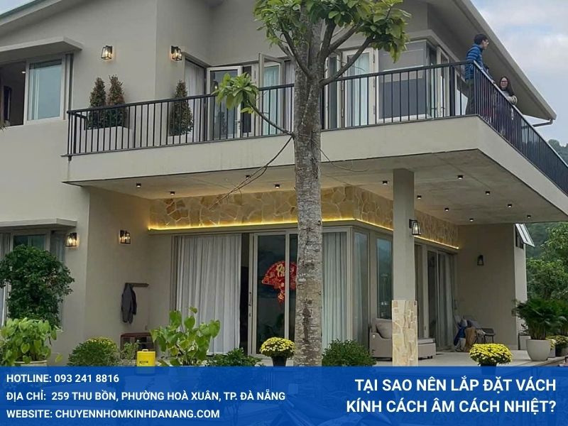 Tại sao nên lắp đặt vách kính cách âm cách nhiệt?