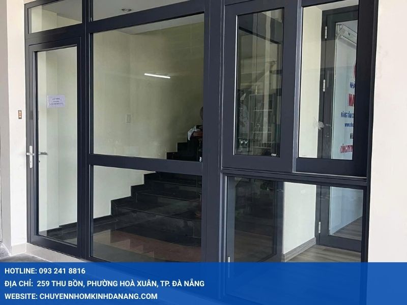 Vách kính cách âm cách nhiệt của Nhôm Kính Hưng Thịnh Đà Nẵng