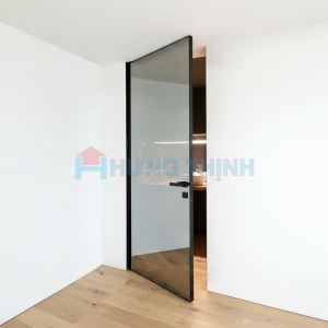 Hình thực tế Cửa nhôm slim 1 cánh mở quay