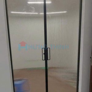 Hình thực tế Cửa trượt quay 2 cánh