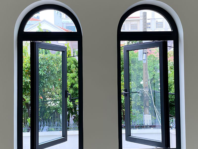 Các mẫu cửa sổ nhôm kính 1 cánh