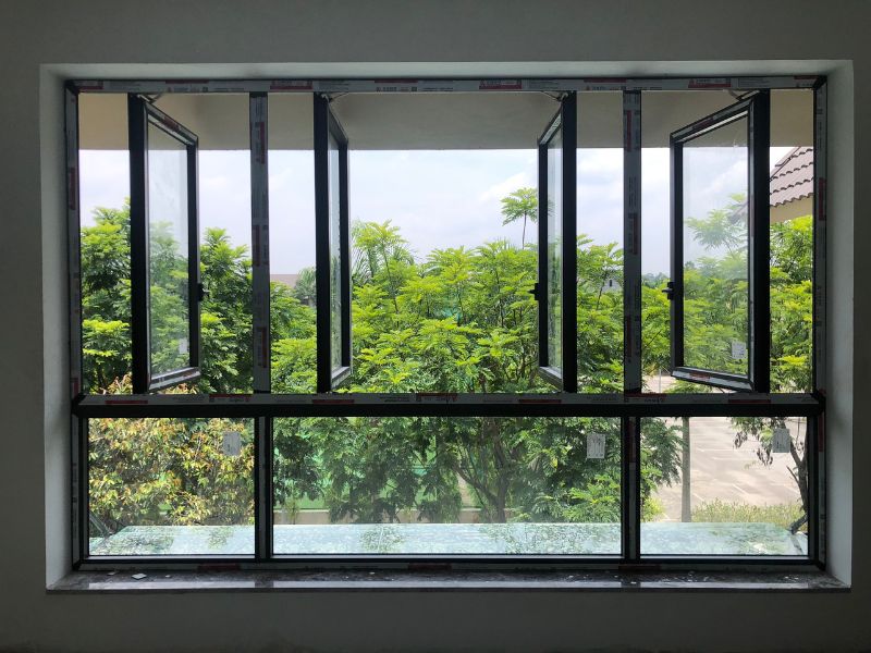 Cửa sổ nhôm kính 4 cánh