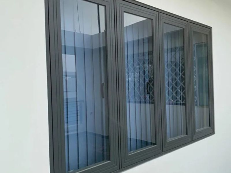 Cửa sổ nhôm kính 4 cánh