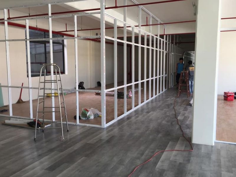 Mẫu vách nhôm kính đẹp
