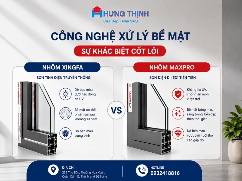 Công nghệ xử lý bề mặt – Sự khác biệt cốt lõi