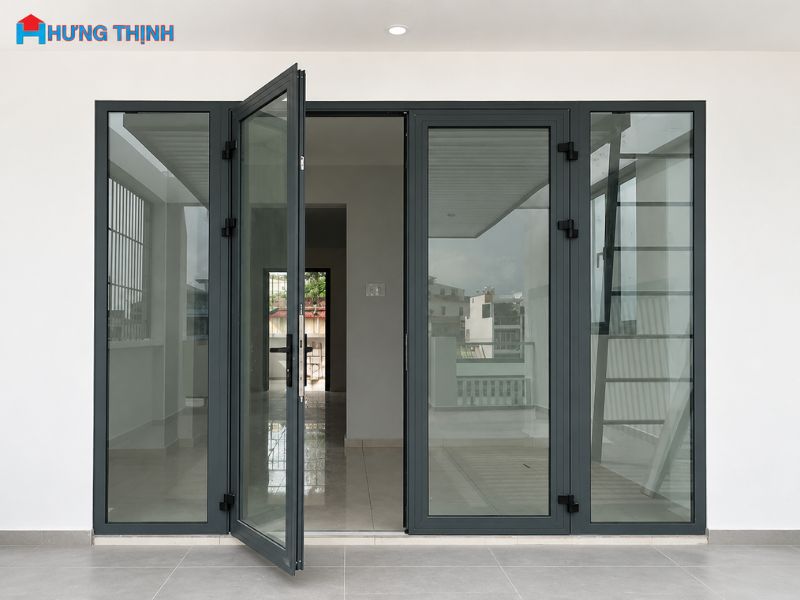 Thi công cửa nhôm kính Xingfa Hải Châu