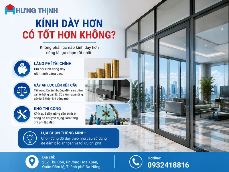 Kính dày hơn có tốt hơn không?