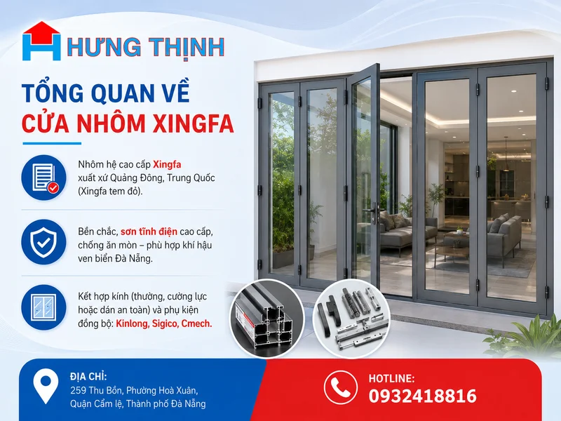 Tổng quan về cửa nhôm Xingfa